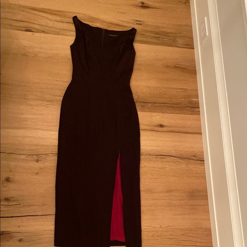 Elegant Chocolate Brown Maxi Dress